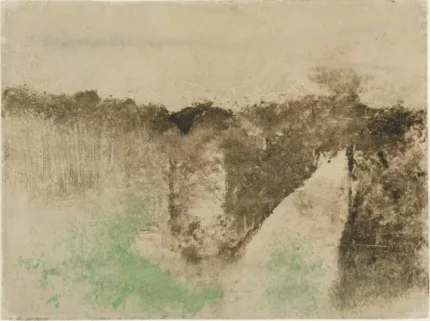Edgar Degas The Road in the Forest 1880 Poster PrintOvly