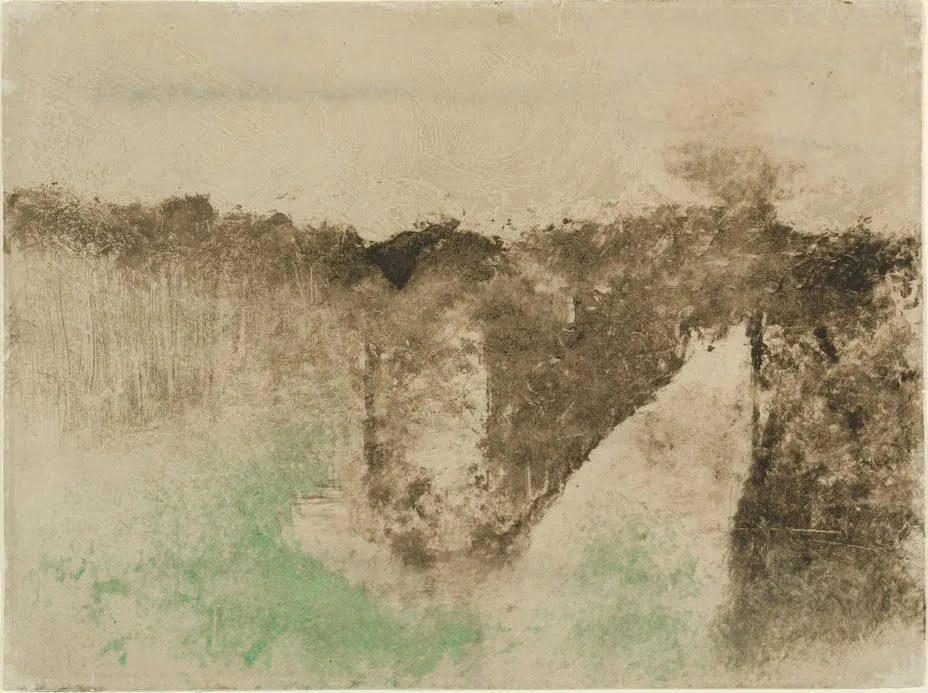 Edgar Degas - The Road in the Forest Poster 1880 Edgar Degas The Road in the Forest 1880 Poster PrintOvly