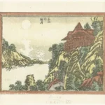 Katsushika Hokusai Katsushika Herfstmaan bij Ishiyama Poster 1809–1814 Wall Art Painting