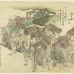 Katsushika Hokusai Katsushika Vrouwen Uit het Dorp Ôhara Poster 1805 Wall Art Painting