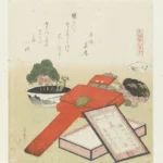 Katsushika Hokusai Katsushika Zoutschelp Poster 1821 Wall Art Painting