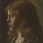 Gustav Klimt Girl S Head Turned Left 1905 Poster PrintOvly