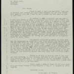 Frida Kahlo Letter to Edsel Ford regarding Ricardo Arias Viñas (November 19) 1939 Poster PrintOvly