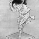 Katsushika Hokusai Hanging Scroll 19th Poster 1830 Wall Art Painting