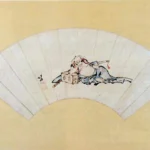 Katsushika Hokusai Hanging Scroll Ca Poster 1810 Wall Art Painting