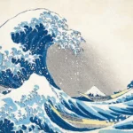Katsushika Hokusai The Great Wave Off the Coast of Kanagawa From the Thirty Six Views of Mt Fuji Poster 1831–1834 Wall Art Painting