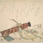 Katsushika Hokusai Woodblock Print Ca (1804) Poster Wall Art Painting