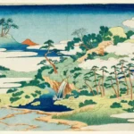 Katsushika Hokusai Woodcut Print Poster 1849 Wall Art Painting