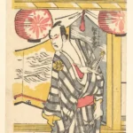 Katsushika Hokusai 松本幸四郎 Matsumoto Koshiro Iv As Tsurifune No Sabu Ca Poster 1830 Wall Art Painting