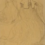 Gustav Klimt Study for Portrait of Adele Bloch Bauer I C (1905) Poster PrintOvly