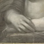 Leonardo da Vinci Or His Workshop the Nude Mona Lisa Close Up 1 Poster 1514–1516 Wall Art Painting