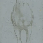 Leonardo da Vinci A Study of a Horse Poster 1490 Wall Art Painting