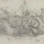 Leonardo da Vinci Neptune C 5 Poster 1504 Wall Art Painting