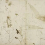 Leonardo da Vinci Recto a Sheet of Miscellaneous Studies Verso Studies of Geometry Poster 1490 Wall Art Painting