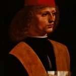 Leonardo da Vinci Ritratto di Musico Poster 1500 Wall Art Painting