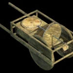 Leonardo da Vinci The Odometer of Poster 1500 Wall Art Painting