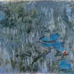 Claude Monet Nymphe As Reflets de Saule Poster 1904 Wall Art Painting
