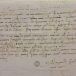 Michelangelo Letter to His Father Ludovico (July 1, 1497) Poster Wall Art Painting