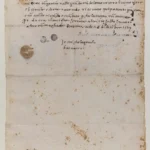 Michelangelo Letter to His Nephew Leonardo (February 14, 1564) Poster Wall Art Painting