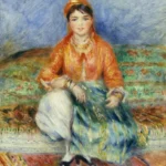 Pierre-Auguste Renoir Algerian Girl Poster 1881 Wall Art Painting