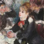 Pierre-Auguste Renoir At the Milliner's Poster 1885 Wall Art Painting