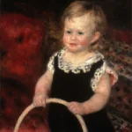 Pierre-Auguste Renoir Child with Hoop Poster 1885 Wall Art Painting