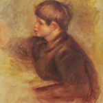 Pierre-Auguste Renoir Claude Renoir As a Painter Poster 1885 Wall Art Painting