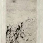 Pierre-Auguste Renoir On the Beach at Berneval (1841–1919) Poster Wall Art Painting