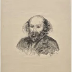 Pierre-Auguste Renoir Paul Cézanne (1841–1919) Poster Wall Art Painting
