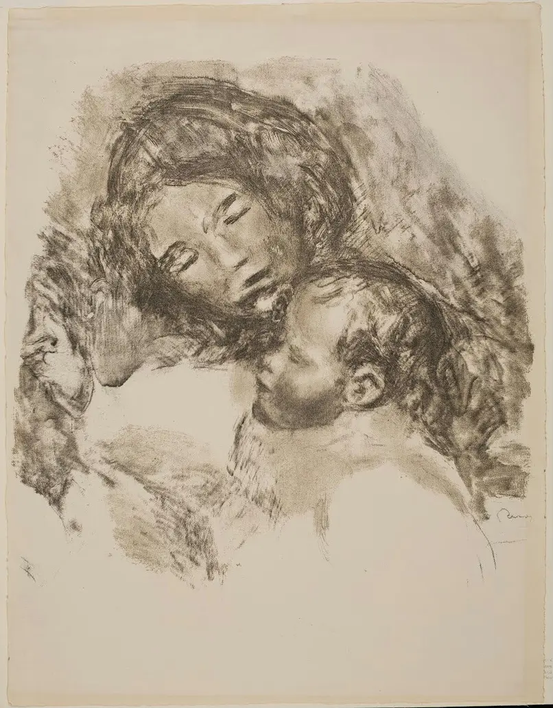 Pierre Auguste Renoir Maternity Pierre-Auguste Renoir Maternity (1885) Poster Wall Art Painting - Image 1
