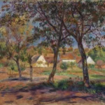 Pierre-Auguste Renoir Outskirts of Pont Aven Poster 1888–1890 Wall Art Painting