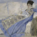 Pierre-Auguste Renoir Portrait of Madame Claude Monet Poster 1872–1874 Wall Art Painting