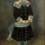Pierre-Auguste Renoir Portrait of Marthe Bérard Poster 1885 Wall Art Painting
