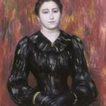 Pierre-Auguste Renoir Portrait of Mme Paulin Poster 1885–1890 Wall Art Painting