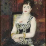 Pierre-Auguste Renoir Portrait of the Countess of Pourtalès Poster 1885 Wall Art Painting