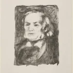 Pierre-Auguste Renoir Richard Wagner (1885) Poster Wall Art Painting
