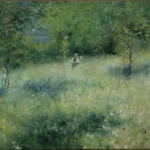 Pierre-Auguste Renoir Spring at Chatou Poster 1873 Wall Art Painting