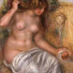 Pierre-Auguste Renoir The Source Poster 1910 Wall Art Painting
