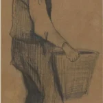 Vincent van Gogh Old Man Carrying a Bucket 1882 Poster PrintOvly