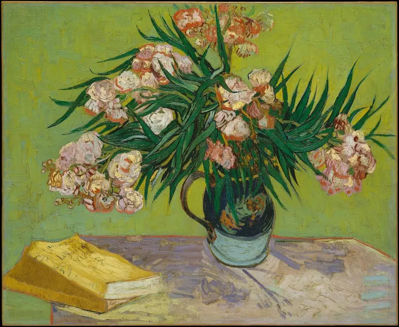 Vincent van Gogh - Oleanders Poster 1888 Vincent van Gogh Oleanders 1888 Poster PrintOvly