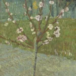 Vincent van Gogh Peach Tree in Blossom Poster 1888 Wall Art Painting