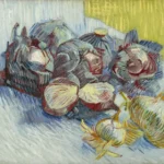 Vincent van Gogh Red Cabbages and Onions Poster 1887 Wall Art Painting