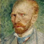 Vincent van Gogh Self Portrait Poster 1887 Wall Art Painting
