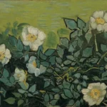 Vincent van Gogh Wild Roses 1890 Poster PrintOvly